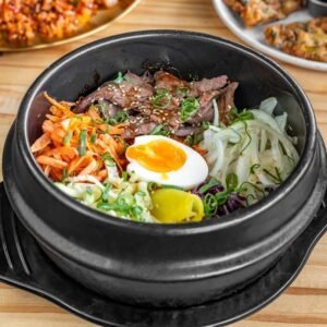 Korean Mixing Rice Dish